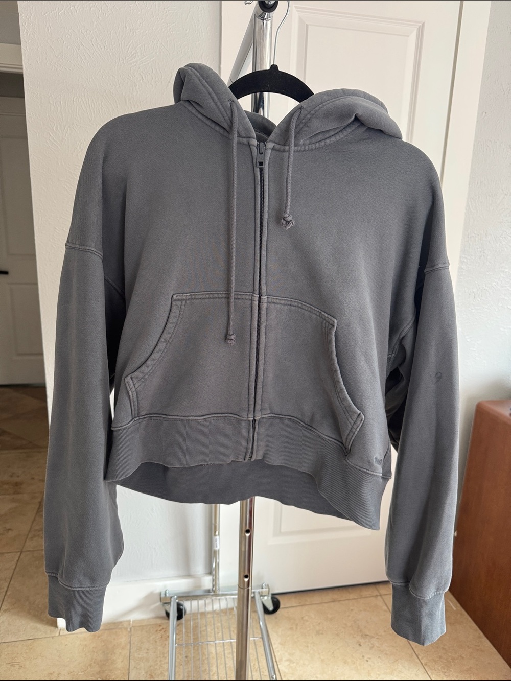 TNA Cozy Fleece Sweatfleece Hoodie - Charcoal